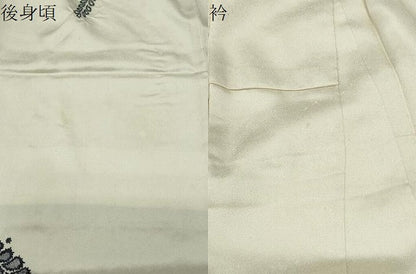 平和屋着物●訪問着　作家物　辻が花　絞り　暈し染め　金彩　正絹　逸品　CABD9336gh