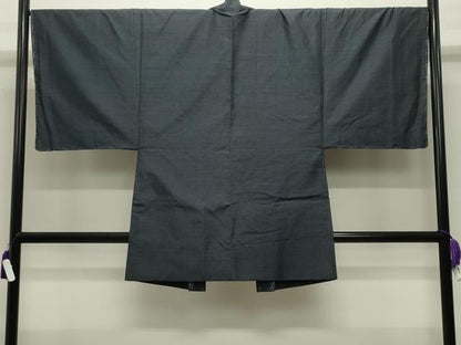 平和屋着物●男性　紬　アンサンブル　100亀甲　総詰め　正絹　逸品　未使用　CABD9341gh