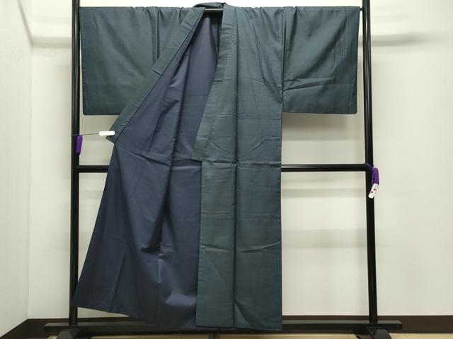 平和屋着物●男性　本場大島紬　アンサンブル　100亀甲　総詰め　正絹　逸品　CABD9342gh