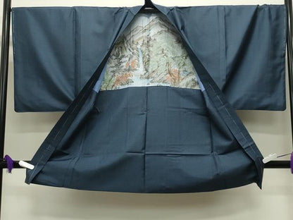平和屋着物●男性　本場大島紬　アンサンブル　100亀甲　総詰め　正絹　逸品　未使用　CABD9343gh