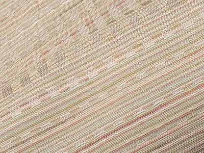 平和屋着物●菅原工房　菅原結作　漢方染紬　横段文　まるやま扱い　正絹　逸品　CABD9366gh