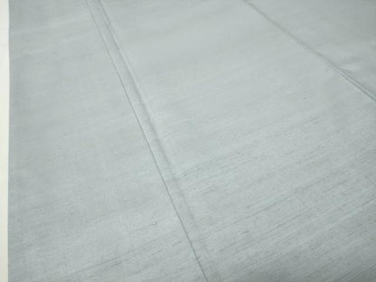 平和屋着物●結城紬　色無地　淡藤色　正絹　逸品　CABD9367gh
