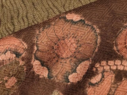 平和屋着物●訪問着　辻が花　杢目絞り　正絹　逸品　CABD9390gh