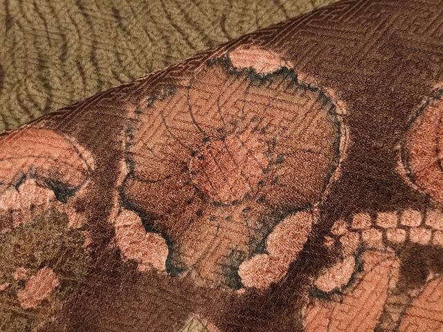 平和屋着物●訪問着　辻が花　杢目絞り　正絹　逸品　CABD9390gh