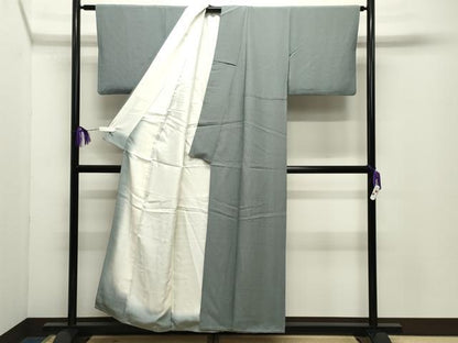 平和屋着物●江戸小紋　行儀　正絹　逸品　CABD9433gh