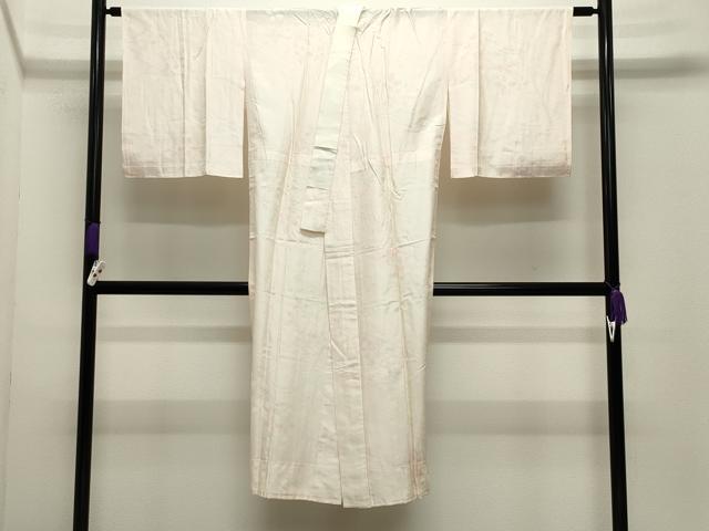 平和屋着物●長襦袢　無双仕立て　草花文　暈し染め　正絹　逸品　CABD9439gh