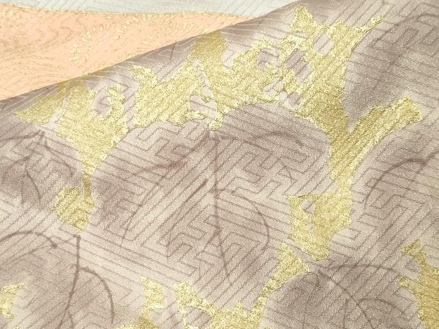平和屋着物●訪問着　刺繍　南天文　金彩　正絹　逸品　未使用　CABD9447gh