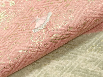 平和屋着物●訪問着　絞り　刺繍　道長宝尽くし花文　金彩　正絹　逸品　CABD9450gh