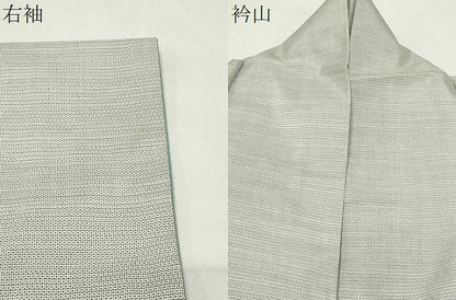 平和屋着物●本場大島紬　白大島　160亀甲　総詰め　正絹　逸品　CABD9455gh