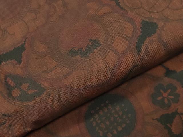 平和屋着物●訪問着　本場染大島紬　辻が花　正絹　逸品　未使用　CABD9456gh