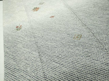 平和屋着物●豪華色留袖　総絞り　刺繍　菱貝桶花文　暈し染め　金糸　ロング丈　正絹　逸品　未使用　CABD9475gh