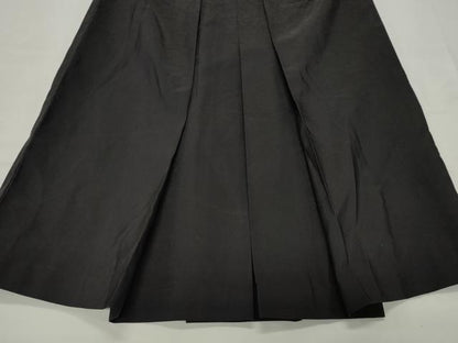平和屋着物●女性　行灯袴　薔薇　暈し染め　黒地　洗える着物　CABD9485gh