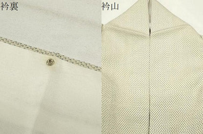 平和屋着物●本塩沢　訪問着　総刺繍　成り物　正絹　逸品　CABD9505gh