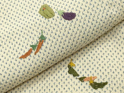 平和屋着物●本塩沢　訪問着　総刺繍　成り物　正絹　逸品　CABD9505gh