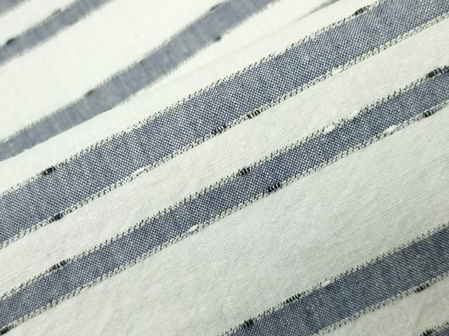 平和屋着物∴夏物 男性 浴衣 横段文 綿 逸品 CABD9511gh