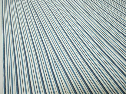 平和屋着物∴夏物　男性　浴衣　縞　綿　逸品　CABD9512gh