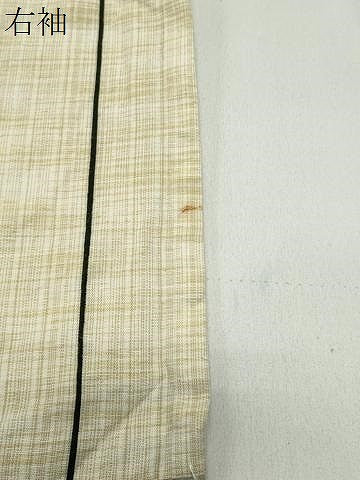 平和屋着物∴夏物 浴衣 トンボ 矢羽根文 綿麻 逸品 CABD9534gh