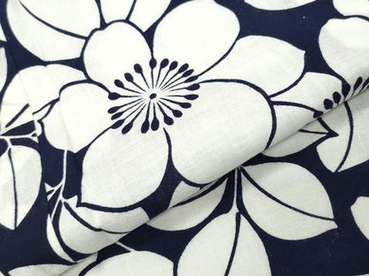 平和屋着物∴夏物 浴衣 草花文 綿 逸品 CABD9535gh