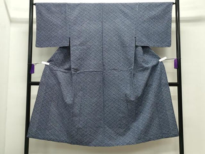 平和屋着物∴夏物　男性　浴衣　吉祥文　綿　逸品　CABD9563gh
