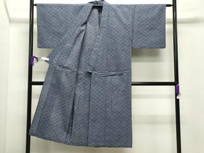 平和屋着物∴夏物　男性　浴衣　吉祥文　綿　逸品　CABD9563gh