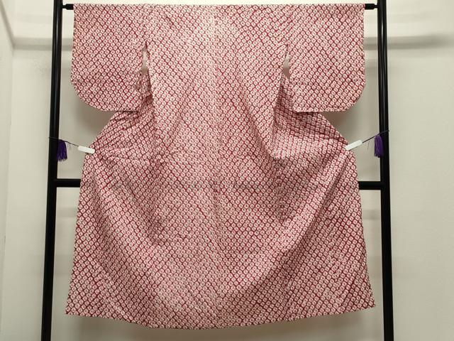 平和屋着物∴夏物 浴衣 有松鳴海絞り 伝統工芸品 綿 逸品 CABD9572gh