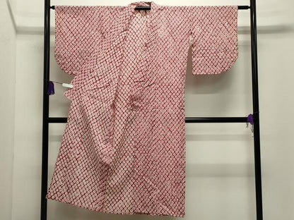 平和屋着物∴夏物 浴衣 有松鳴海絞り 伝統工芸品 綿 逸品 CABD9572gh