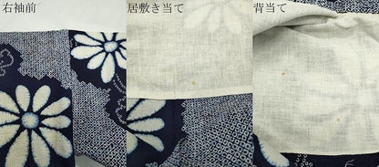 平和屋着物∴夏物 浴衣 花唐草文 綿 逸品 CABD9576gh