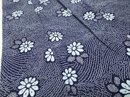 平和屋着物∴夏物 浴衣 草花文 綿 逸品 CABD9588gh