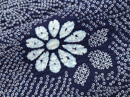 平和屋着物∴夏物 浴衣 草花文 綿 逸品 CABD9588gh
