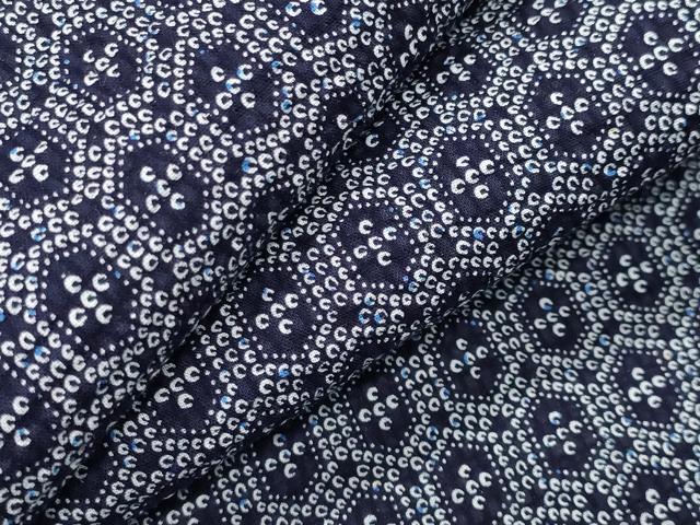 平和屋着物∴夏物 男性 浴衣 亀甲文 綿 逸品 CABD9592gh
