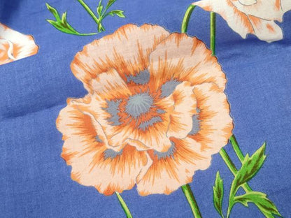 平和屋着物∴夏物 浴衣 草花文 綿 逸品 CABD9594gh