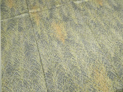 平和屋着物■上質な小紋　草木文　正絹　逸品　CABD9636ze