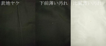 平和屋着物■豪華黒留袖　駒刺繍　飛鶴宝尽くし松花文　金彩　正絹　逸品　CABD9664ze
