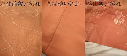 平和屋着物■上質な小紋 草木地紋 暈し染め 正絹 逸品 CABD9666ze