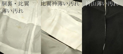 平和屋着物■豪華黒留袖　駒刺繍　鴛鴦流水草花文　金銀彩　正絹　逸品　CABD9667ze