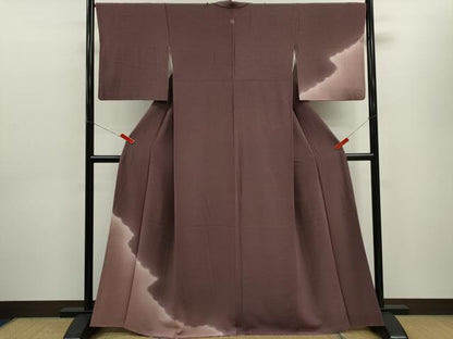 平和屋着物■訪問着 作家物 雲取り文 暈し染め 正絹 逸品 CABD9684ze