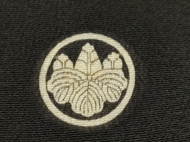 平和屋着物■豪華黒留袖　駒刺繍　遠山飛鶴文　暈し染め　金彩　正絹　逸品　CABD9691ze