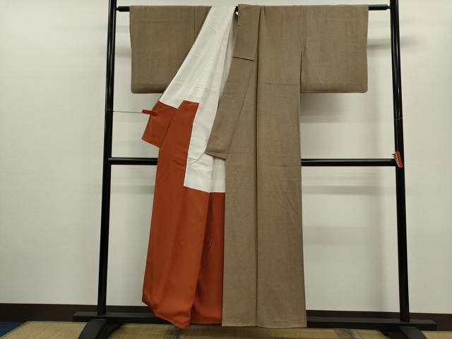 平和屋着物■上質な小紋 青海波 正絹 逸品 CABD9710ze