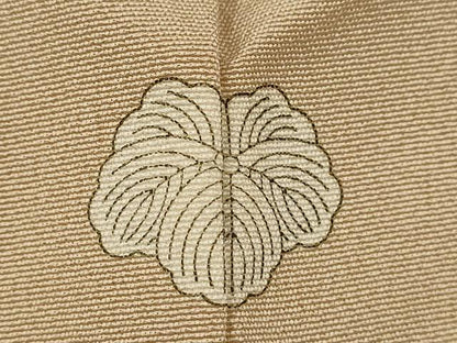平和屋着物■豪華色留袖 駒刺繍 飛鶴草花文 正絹 逸品 CABD9712ze