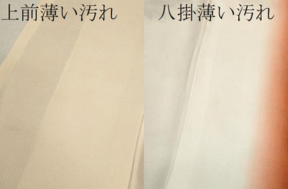 平和屋着物■訪問着 駒刺繍 松竹梅雲取り飛鶴丸文 金彩 正絹 逸品 CABD9714ze