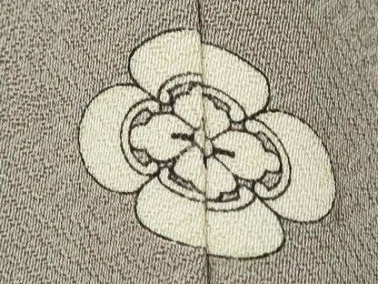 平和屋着物■訪問着 水辺風景文 たたき染め 正絹 逸品 CABD9745ze