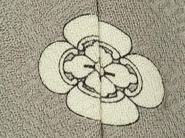 平和屋着物■訪問着 水辺風景文 たたき染め 正絹 逸品 CABD9745ze