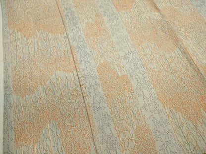平和屋着物■上質な小紋 草木間道 正絹 逸品 CABD9783ze
