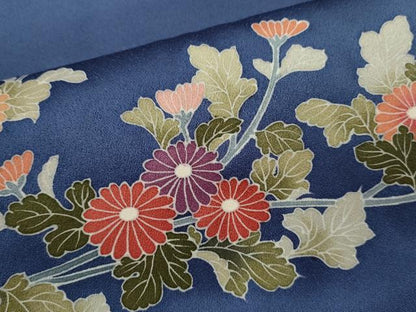 平和屋着物■訪問着 籬枝花文 正絹 逸品 CABD9806ze