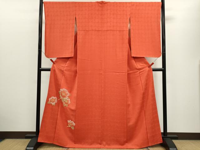 平和屋着物■中国三大刺繍 総相良刺繍 訪問着 枝花文 正絹 逸品 CABD9822ze