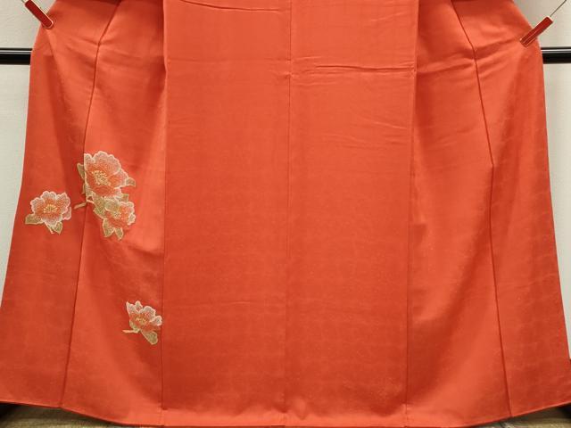 平和屋着物■中国三大刺繍 総相良刺繍 訪問着 枝花文 正絹 逸品 CABD9822ze