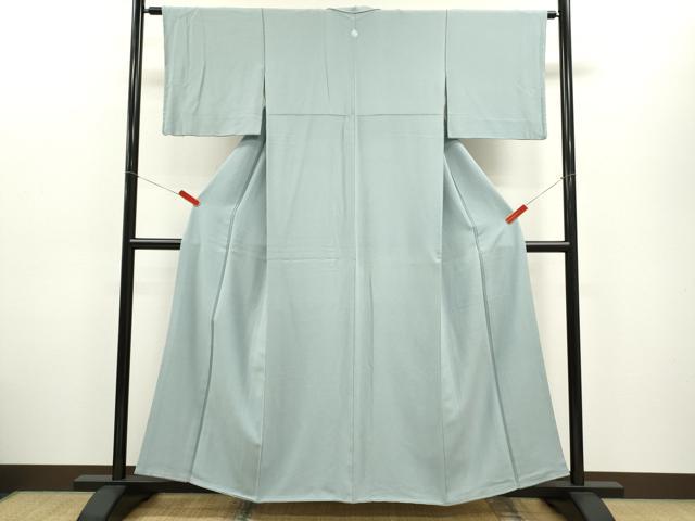 平和屋着物■上質な色無地　浅縹色　正絹　逸品　CABD9858ze