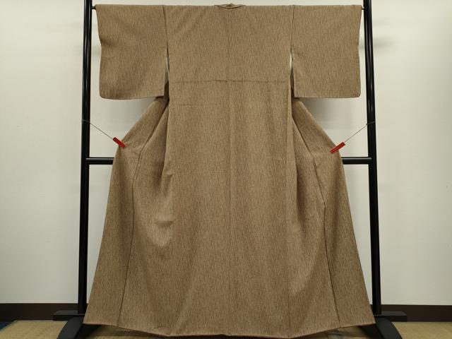 平和屋着物■上質な小紋 吉祥文 正絹 逸品 CABD9871ze