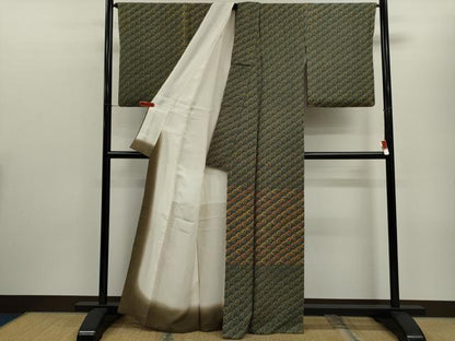 平和屋着物■訪問着 萩 金彩 正絹 逸品 CABD9966ze