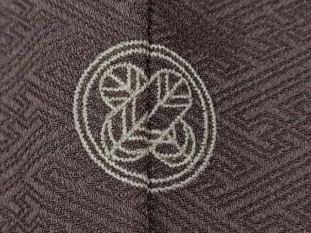 平和屋着物■訪問着　駒刺繍　立波萩文　正絹　逸品　CABD9992ze